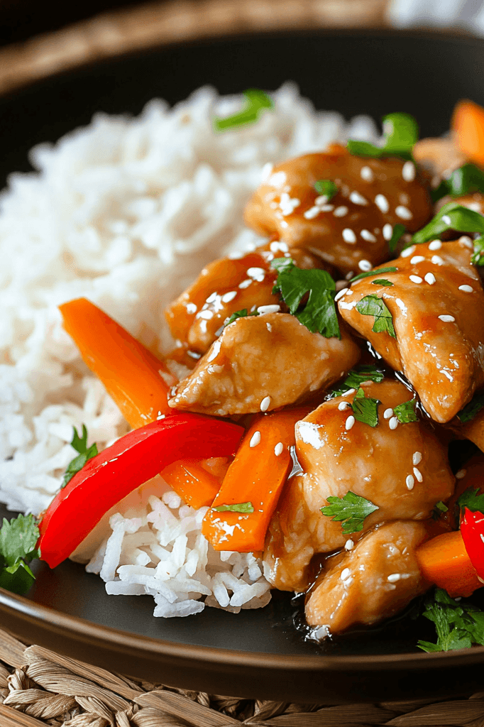 Курица в соусе терияки